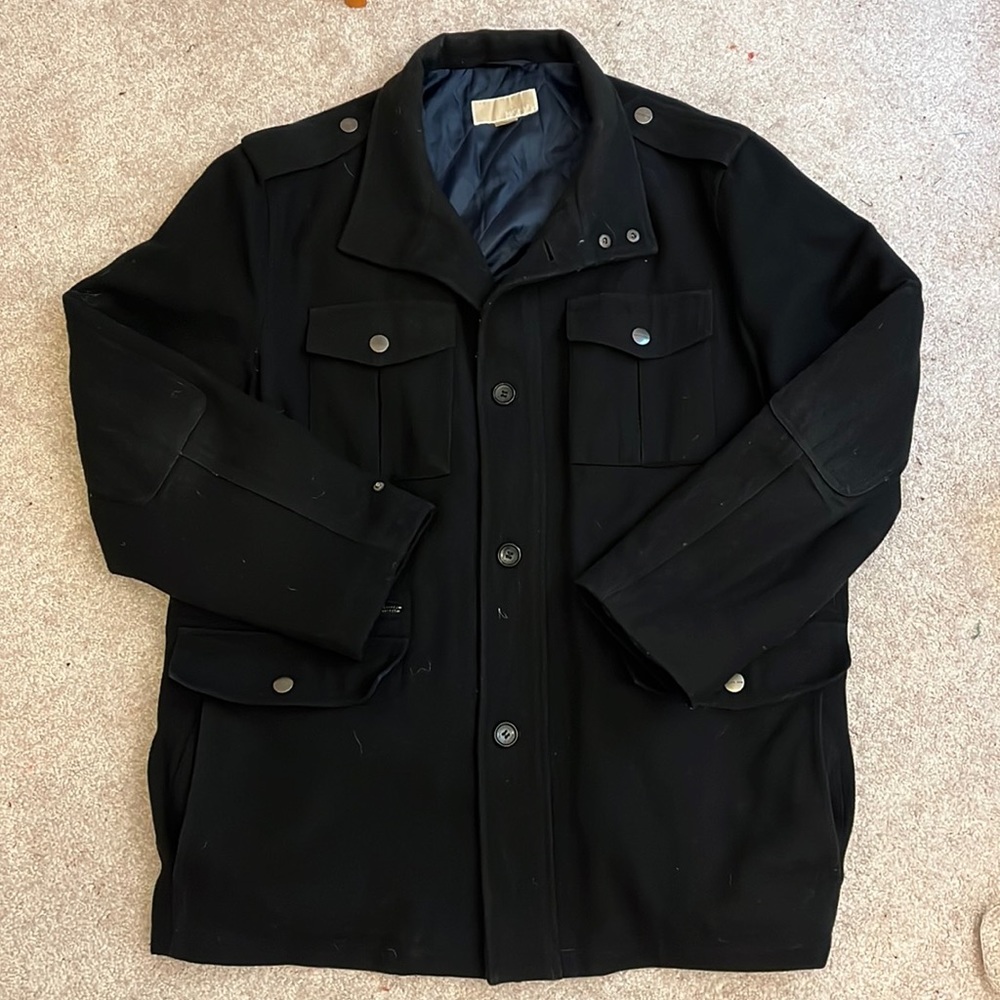 MICHAEL Michael Kors Wool Cargo Jacket Size XXL